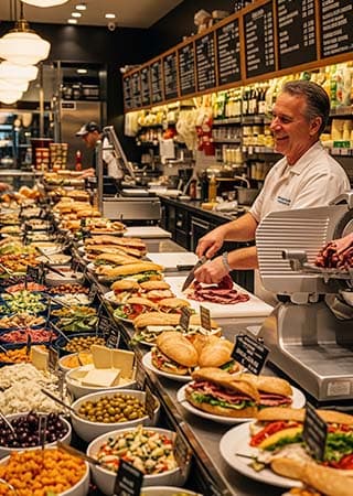 Brooklyn Deli background